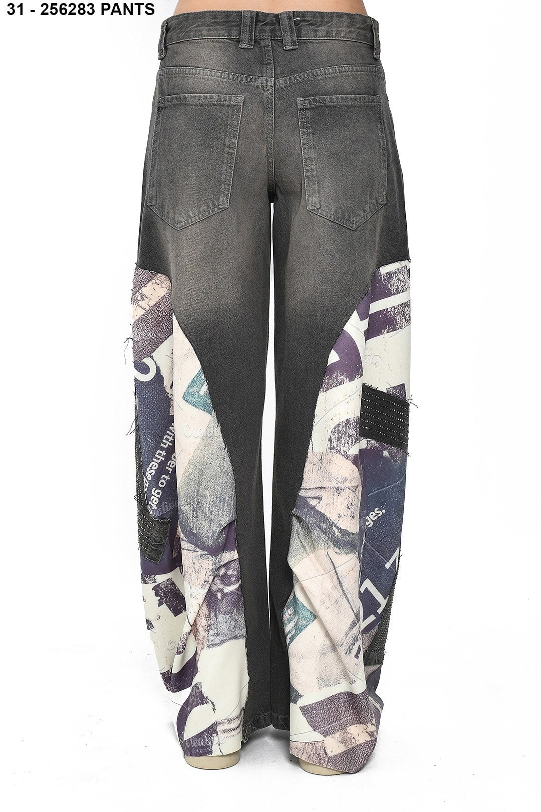 DQMANE Taş Detay Baggy Pantolon